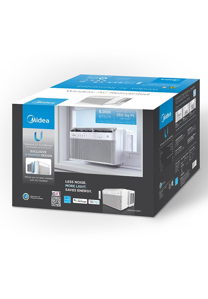 Midea Smart U-Shaped AC - 8,000 BTU