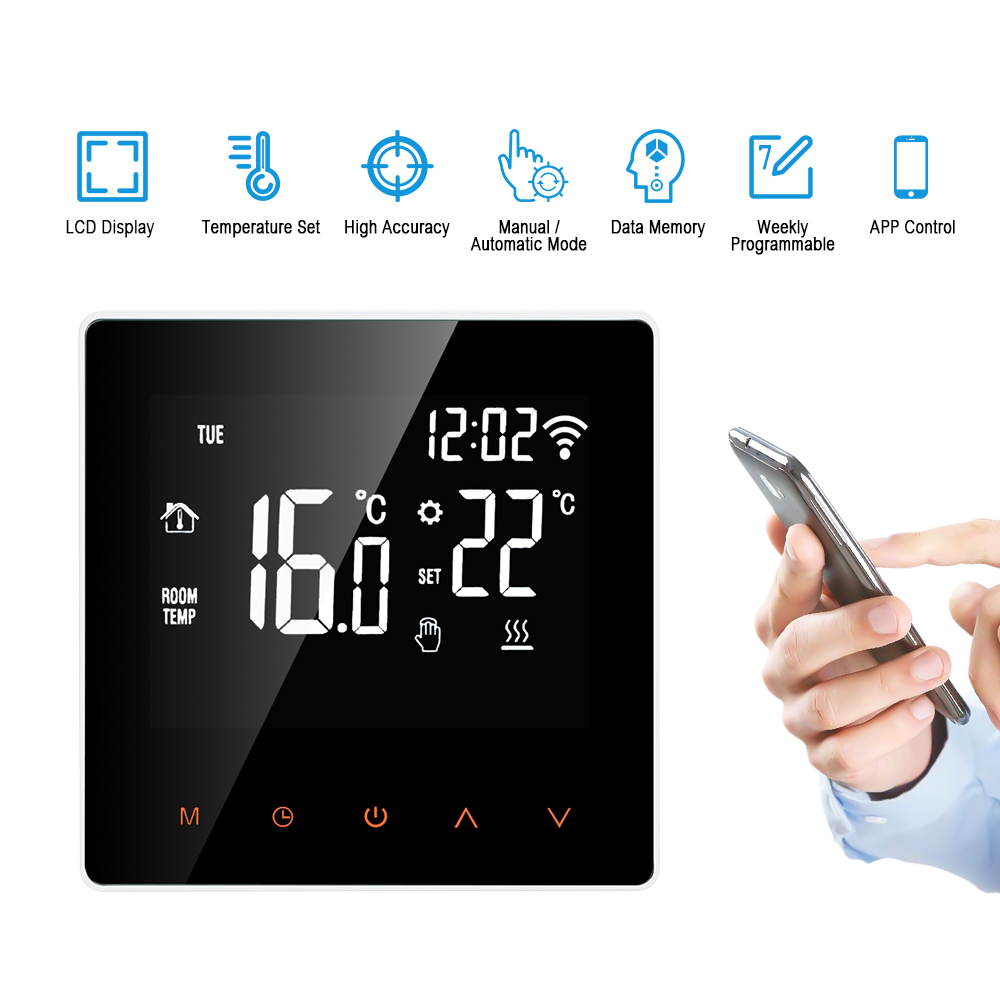 WiFi Smart Thermostat for Home Heating Control