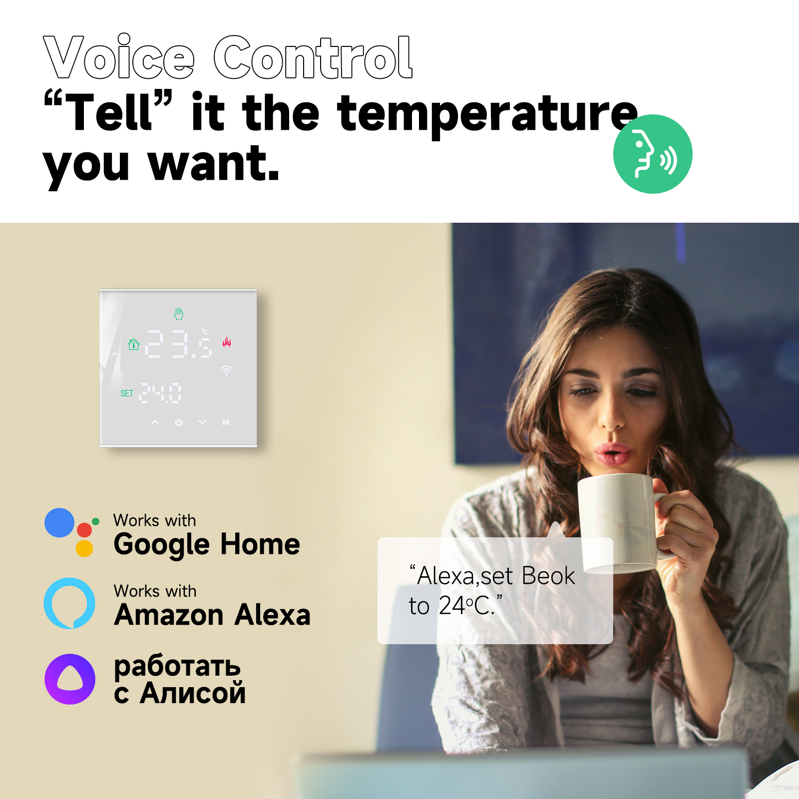 Smart Thermostat for Gas Boiler and Heating