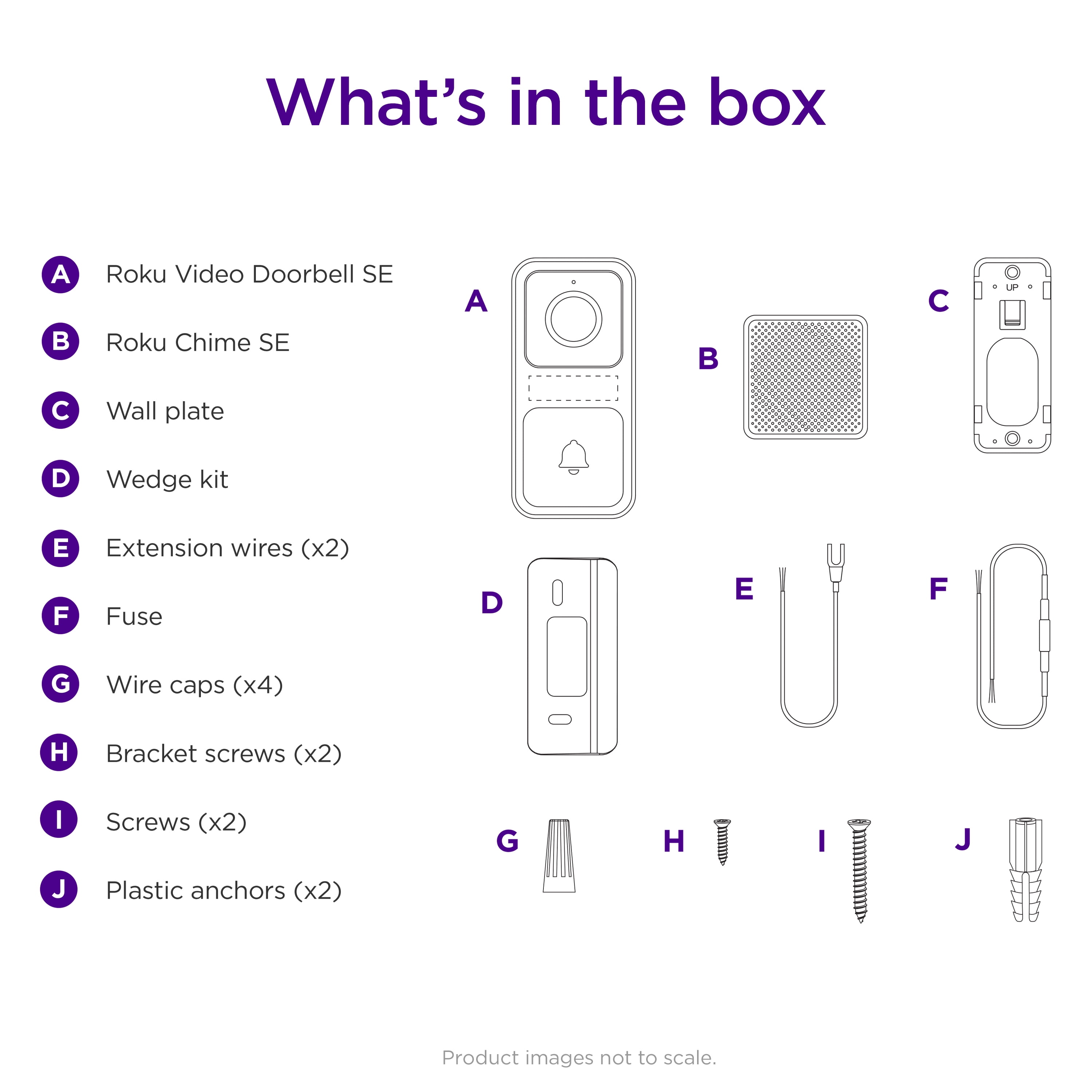 Roku Smart Video Doorbell with Motion Detection