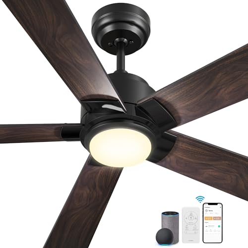 Smart 52inch WiFi Ceiling Fan with App Control