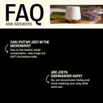 Fellow Joey Double Wall Ceramic Coffee Mug - Matte White