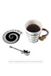 Musical Guitar Novelty Mug with Spoon and Lid