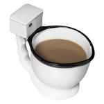 Evelots Funny Toilet Mug Coffee Cup - Novelty