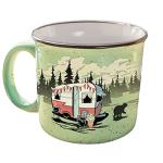 15 oz Retro Camping Coffee Mug - Stylish & Versatile