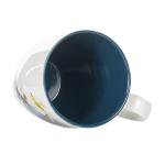 Bluebird Watercolor Stoneware Mug - 16oz White Blue