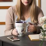 Sister In Law Floral Butterfly Coffee Mug, Large