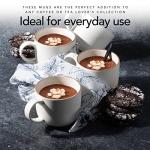 Hand Crafted Ceramic Stoneware Riverside 4-Piece Mug Set