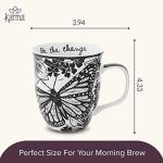 Karma Gifts Butterfly Boho Mug - 16 oz