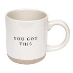 Inspirational Stoneware Coffee Mug - 14oz