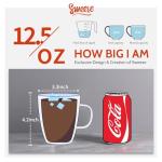 Sweese Set of 2 Double Wall Glass Coffee Mugs