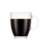 Bodum Bistro Coffee Mug Set, 12 oz, Clear
