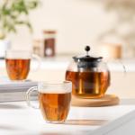 Bodum Bistro Coffee Mug Set, 12 oz, Clear