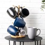 AmorArc 6-Piece Ceramic Coffee Mug Set