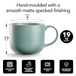 Maison Neuve Riverside 4-Piece Ceramic Mug Set