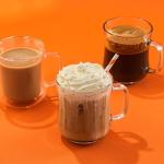 JoyJolt Glass Coffee Cups - Set of 6