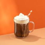 JoyJolt Glass Coffee Cups - Set of 6