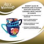 Disney Alice in Wonderland Stacked Coffee Mugs