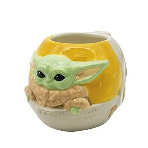 Mandalorian Baby Yoda 3D Ceramic Coffee Mug