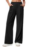 Ewedoos Wide Leg Stretchy Pants for Women