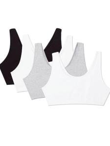 Fruit of The Loom Women's Cotton Sports Bra Set
