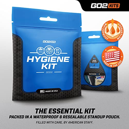 USA-Made Go2Kits Toiletry & PPE Kit (1 Pack)