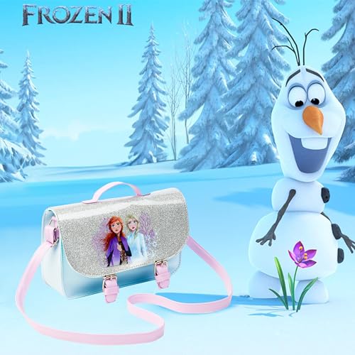 Disney Frozen Princess Crossbody Bag - Blue/Silver