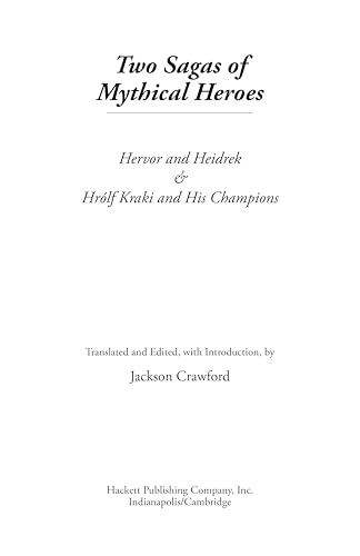 Epic Tales of Hervor, Heidrek & Hrólf Kraki