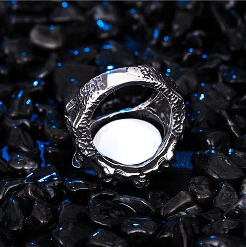 Gothic Dragon Claw Evil Eye Vintage Ring