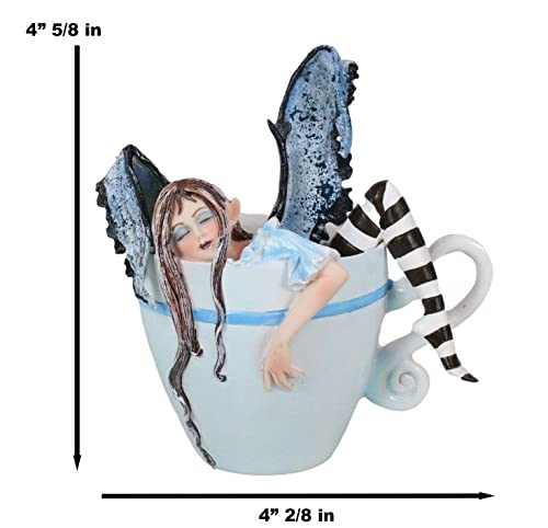 Enchanting Fairy Teacup Latte Figurine Decor
