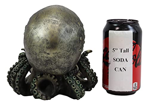 Kraken Cthulhu Skull Figurine - Mythical Sea Monster