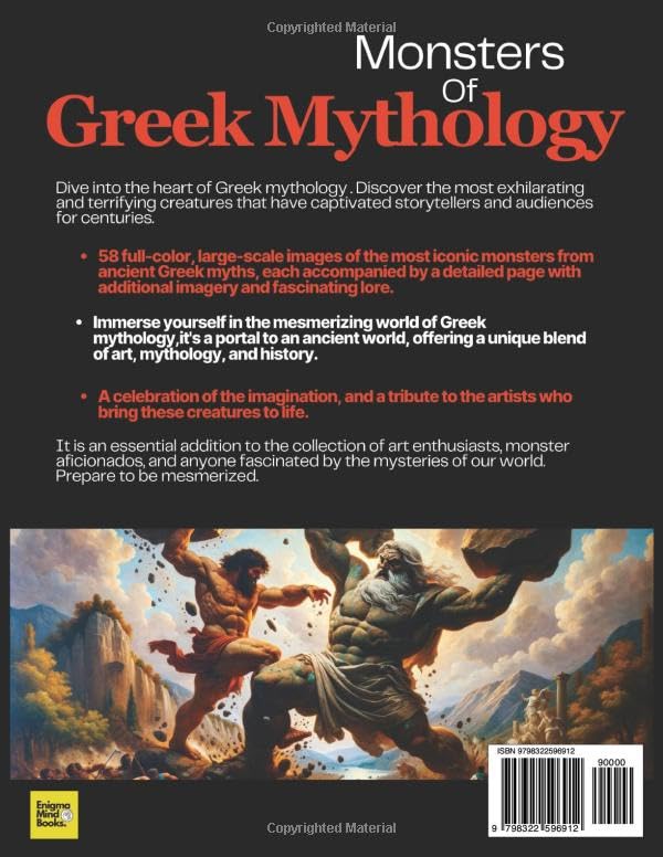 Greek Mythology Monsters: Essential Art Encyclopedia
