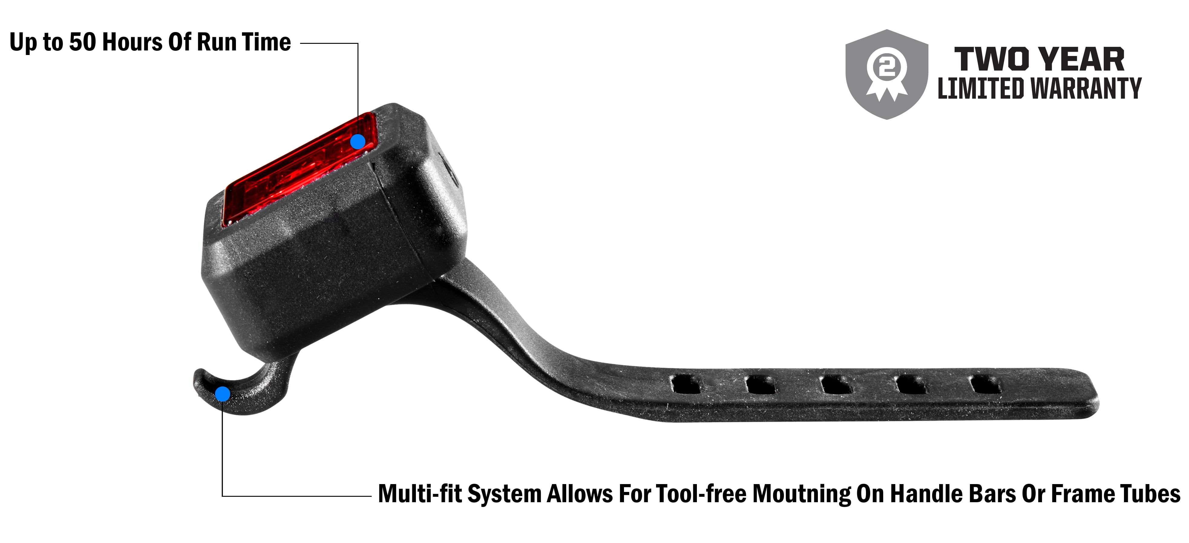 Kryptonite LED Bike Light Set: Front and Rear