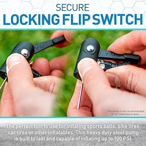 Franklin Sports High Pressure Foot Pump for Bikes