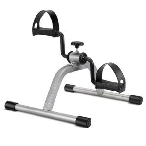 RYGEO Pedal Exercise mini Exercise Bike for Leg and Arm Recovery Exercise Lightweight and Portable Floor Bike