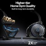 Niceday Recumbent Exercise Bike, Recumbent Bike for Home, Recumbent Stationary Bike 400LBS Weight Capacity, Magnetic Recumbent Bike with Smart Monitor, Heart Rate Handle