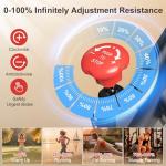 Wenoker Exercise Bike for Home – 350LB Indoor Cycling Bike, Low Noise Stationary Spin Bike with App Sync, Adjustable Seat, LCD Monitor, Smooth & Quiet for Cardio Workout