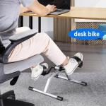 RYGEO Pedal Exercise mini Exercise Bike for Leg and Arm Recovery Exercise Lightweight and Portable Floor Bike