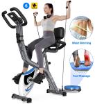 Fitness Exercise Bike Indoor Cycling Stationary Bicycle Home Cardio Workout Bike