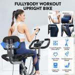 Fitness Exercise Bike Indoor Cycling Stationary Bicycle Home Cardio Workout Bike