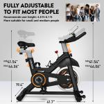 Indoor Stationary Recumbent Exercise Bike Bicycle Cycling Fitness Workout Bike