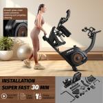 Magnetic Recumbent Exercise Bike Stationary Bikes for Home Fitness Workout Bike