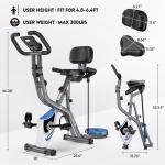 Fitness Exercise Bike Indoor Cycling Stationary Bicycle Home Cardio Workout Bike