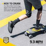 SwagTron Swagskate Ng-3 Electric Skateboard for Kids - Black/Yellow 63866-2