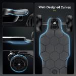 Electric Skateboard Longboard 3000W 32 MPH W/ Ambient Light & Remote Control US