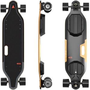 MEEPO Campus V3 Series/Envy Electric Skateboard with Remote, Top Speed Up to 29 Mph, 4 Speed Smooth Braking, Easy Carry Handle Design, Suitable for Adults & Teens