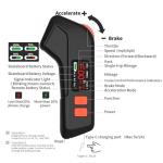 MEEPO Ampboard Electric Skateboard - Ultra-Lightweight 33.74" Drop-Through Deck, 14MPH Max, 9 Miles Range, for Beginners & Commuters Protective Gear & M6c Color Remote