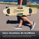 Electric Skateboards, 32 Inch Surf Skateboard with Carving Truck Max Speed 12.5 MPH 350W, 7 Miles Range 4 Speeds Adjustment, Electric Skateboards for Adults Beginners Kids Teens Upgraded