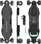 isinwheel V8 Electric Skateboard with Remote, 1200W Brushless Motor, 30 Mph Top Speed, Electric Longboard for Adults ＆Teens