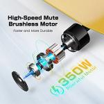 Electric Skateboards with Remote Control, 350W Motor, Top Speed 13.7 MPH 8 Miles Range 4 Speeds Adjustment, Portable Lightweight Electric Skateboards for Kids Teens Adults Beginners Experts